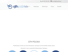 Tablet Screenshot of gthpolska.pl